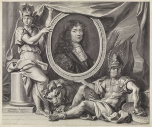 Portrét Françoise-Michela Le Telliera od Gérard Edelinck