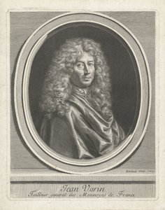 Portrét Jeana Varina od Gérard Edelinck