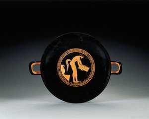Attic Červenofigurový kylix, cca 470 př. Kr od Greek
