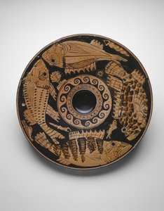 Rybí talíř, 400-350 před naším letopočtem od Greek School
