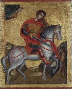 Svatý Martin, c. 1500. od Greek icon.