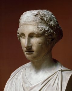 Portrét Sapho (mramorová socha)