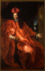 Dóže Francesco Maria Sauli (1620-1699, dóže v letech 1697 až 1699), kolem roku 1698 (olej na plátně)