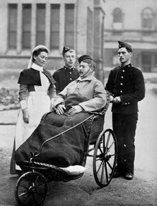 Rekonvalescent, Herbert Hospital, Woolwich, Londýn, 1896 od Gregory and Co
