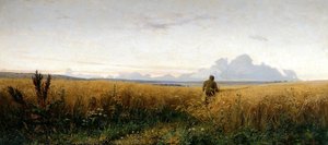 Pěšina v žitném poli, 1881