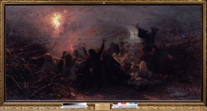 Sebeupálení. Epizoda raskol (neboli schizmatu) pravoslavné církve v letech 1666-1667, kdy se na znamení protestu proti reformám moskevského patriarchy zapálili někteří staří věřící ve strachu z konce e
