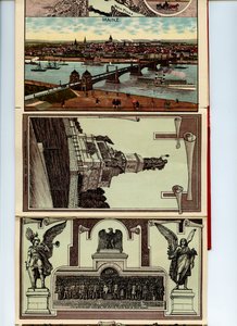 Nejnovější panoráma Rýna z Mainz-Cöln, (10) od Grossh. S. Hofbuchbinderei u. Albumfabrik Eisenach Photo.Lithogr. v. Wilh.Schülz
