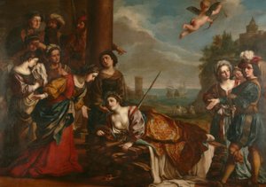 Smrt Dido od Guercino (1591-1666) (after)