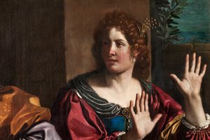 Amnon a Tamar, detail 2384639 od Guercino