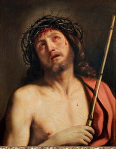 Obraz Ecce Homo od Giovanni Francesca Barbieriho Guerchin dit Il Guercino (1591-1666) 1618 kolem Říma, Galleria Corsini