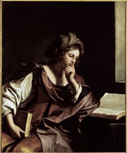 Samian Sibyla (Samos) - Olej na plátně od Guercino