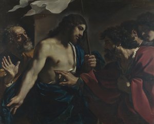Nevěra svatého Tomáše, 1621 od Guercino