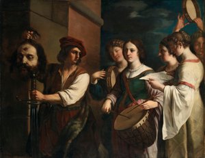 Davidův triumf od Guercino