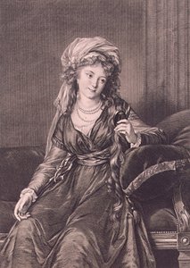Portrét hraběnky Jekatěriny Skavronské, rozené von Engelhardt 1761-1829, 1791 od Guglielmo Morghen