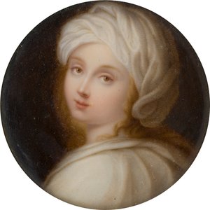 Portrét Beatrice Cenci (1577-1599), kolem 1587-99 (olej na slonovině)