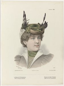 The Universal Milliner, říjen 1894, č. 884 od Guido Gonin