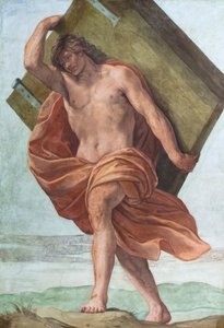 Stropní fresky místnosti svatby Aldobrandini, zobrazující scény z příběhů Samsona (freska) od Guido Reni