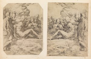 Entombment, ca. 1595-1600. od Guido Reni