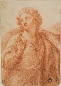Polodlouhá postava s drapérií od Guido Reni