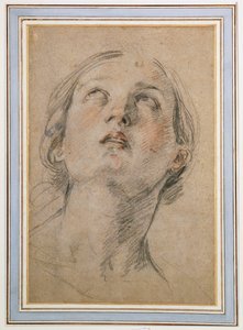 Hlava ženy vzhlédl od Guido Reni