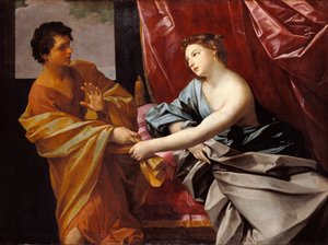 Josef a Potífarova žena od Guido Reni