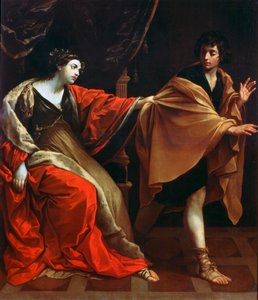 Manželka Josefa a Potifara, c1626 od Guido Reni