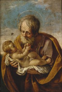 Josef a Ježíšek v náručí od Guido Reni
