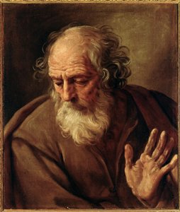Portrét svatého Josefa Obraz Guido Reni dit Průvodce (1575-1642) 1640-1642 Olej na plátně Rozměr 65x53 cm Řím, Národní galerie antického umění, Palazzo Corsini od Guido Reni