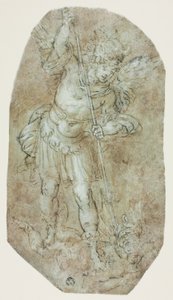 Svatý Michael Archanděl a ďábel od Guido Reni
