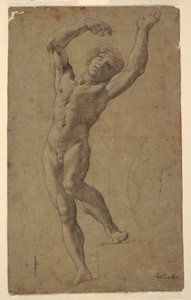 Studium pro St. Sebastian, Pomarici Santomasi Museum, Apulie, Itálie od Guido Reni