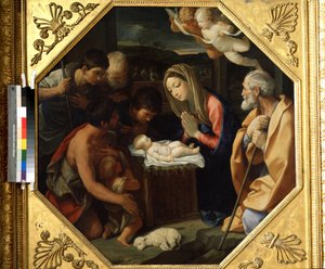 Klanění Ježíšku od Guido Reni