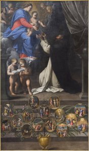 Královna růžence od Guido Reni