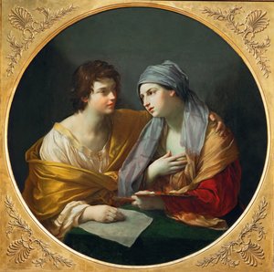 Unie kresby a barvy, cca 1620-1625. od Guido Reni