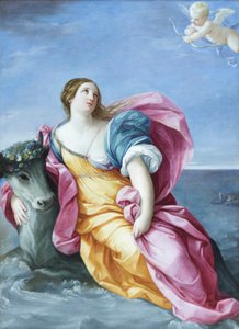 Znásilnění Evropy, asi 1637-39 (olej na plátně) od Guido Reni