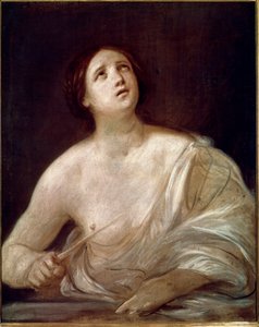 Sebevražda Lukrécie (malba od Guido Reni