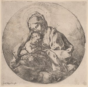 Panna a dítě od Guido Reni