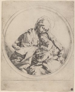 Panna a dítě od Guido Reni