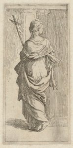 Dívka s krucifixem od Guido Reni, after Parmigianino