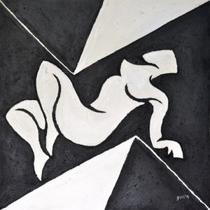 Lygia Nº1, 2015 (olej na plátně) od Guilherme Pontes