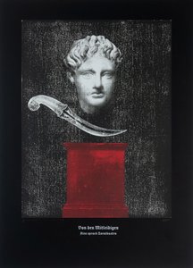 O lítosti, Tak pravil Zarathustra, 2024 (dřevoryt a sítotisk) od Guilherme Pontes