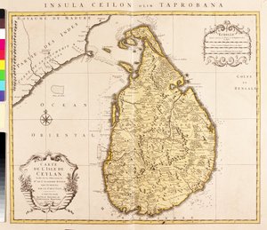 Srí Lanka od Guillaume Delisle