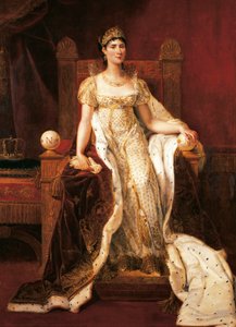 Portrét Josephine Bonaparte, Guillaume Guillon Lethiere, olej na plátně