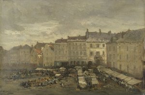 Grote Zavel (Grand Sablon), Brusel od Guillaume Vogels