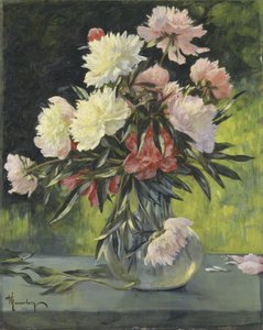 Pivoňky, 1898 od Gunnar Gunnarson Wennerberg