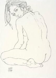 Feminine Nude, Shy