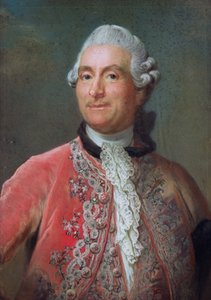 Charles Gravier (1719-87) hrabě z Vergennes, 1771-74 (pastel na papíře)