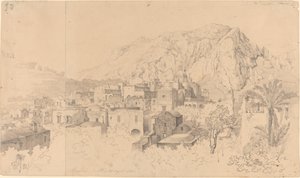 Pohled na Capri od Gustaf Wilhelm Palm