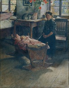u kolébky od Gustav Adolf Hessl