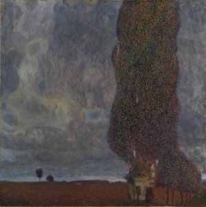 „Blížící se bouřka“ (Velká topol II) od Gustav Klimt
