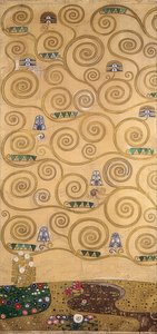Design pro stoclet vlys. Detail. 1905/09 od Gustav Klimt
